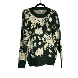 Baltic Born Floral Green Sweater